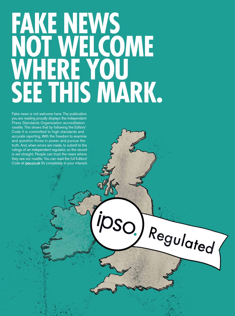 IPSO Fake News not welcome